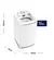 Lavadora Electrolux LES09 8,5kg 10 Programas de Lavagem Diluicao inteligente