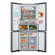 Refrigerador Midea 482 Litros French Door Inverter Quattro Turbo Freezer Inox