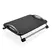 Descanso De Pes Multilaser Ergonomico Reclinavel Preto