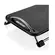 Descanso De Pes Multilaser Ergonomico Reclinavel Preto