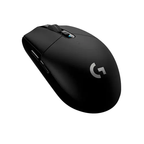 Mouse Gamer Sem Fio Logitech G305 LIGHTSPEED ate 12.000 DPI e 6 Botoes Programaveis Preto