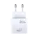 Carregador USB Tipo-C ELG WCPD Power Universal de Parede Delivery 20W Branco