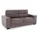 Sofa Herval 3 Lugares Marrom Acinzentado