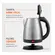 Chaleira Mondial Pratic CE-06 2L com Base Giratoria 360° Inox