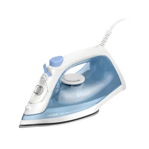 Ferro a Vapor Philips Walita Base Antiaderente e Funcao Calc-clean Azul