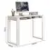 Escrivaninha Office Move Mobler Branco Fosco Liso