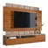 Home Suspenso Sena 1.8 Para TV ate 75" Polegada Grigio Fosco/Cinamomo Mel