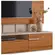Home Suspenso Sena 1.8 Para TV ate 75" Polegada Grigio Fosco/Cinamomo Mel