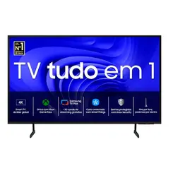Smart Big TV 85" Crystal UHD 4K Samsung UN85DU8000GXZD Painel Dynamic Crystal Color