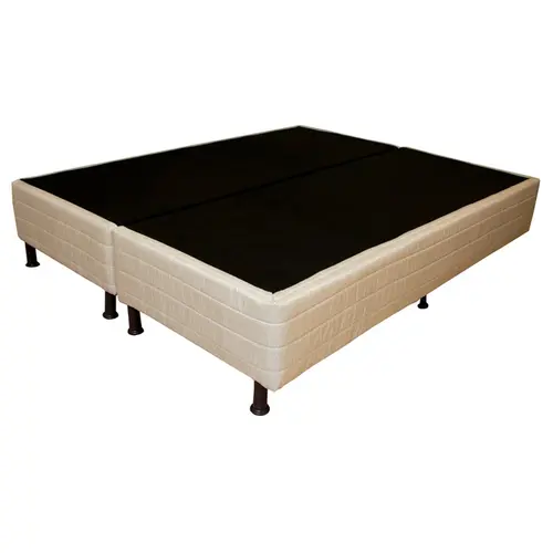 Base Cama Americana Queen Pelmex 158x198 Juncao TBege Rustic 01060036