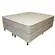 Base Cama Americana Queen Pelmex 158x198 Juncao TBege Rustic 01060036