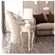 Mesa De Apoio Lateral Alta Duquesa EDN 015886 Off White