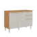 Balcao de Cozinha Itatiaia New Porto 3 Portas 2 Gavetas Off White