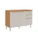Balcao de Cozinha Itatiaia New Porto 3 Portas 2 Gavetas Off White