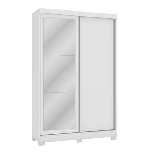 Roupeiro Kappesberg CB01N571 2 Portas de Correr 2 Gavetas Branco