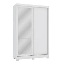 Roupeiro Kappesberg CB01N571 2 Portas de Correr 2 Gavetas Branco