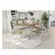 Sala de Jantar Kappesberg CMC822CR31 6 Cadeiras Bege