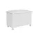 Bau com tampo Estofado Elo Moveis Peroba 7061 Branco