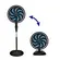 Ventilador Arno Coluna e Mesa VE9M 2 em 1 X-Treme 40CM Preto e Azul Escuro 127V
