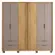 Roupeiro Caemmun 6 portas 4 gavetas Esmeralda 2.4 em MDP Buriti Fendi