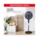 Ventilador Arno Coluna 40cm 3 Velocidades X-treme 7 127V