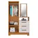 Comoda Notavel Com Espelho 2 Portas 3 Gavetas Freijo Trend Off White