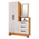 Comoda Notavel Com Espelho 2 Portas 3 Gavetas Freijo Trend Off White