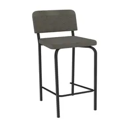 Banqueta Kappesberg 1B712PRF-A048C Fiji Preto Fosco