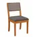 Par de Cadeiras Kappesberg 2CMM001CA-A046B para Sala de Jantar Premium Boucle Grafite Com Tela Chumbo