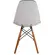Par de Cadeira Charles Eames  SB Branco Transparente