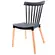 Par De Cadeira Windsor Madeira Preto