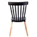Par De Cadeira Windsor Madeira Preto