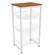 Fruteira Organizadora Kappesberg Crome Industrial Canela Branco Brilhoso
