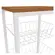 Fruteira Organizadora Kappesberg Crome Industrial Canela Branco Brilhoso