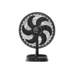 Ventilador Electrolux De Mesa EFD40 Com 3 Velocidades Efficient DuaForce Air Preto 127V