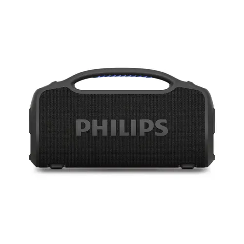 Caixa De Som Philips Boombox Bluetooth 5.3 IP66 200W Bivolt Preto