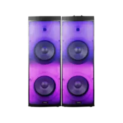 Caixa Amplificada Mystic MYPS2000FL 100W RMS X2 Bluetooth Preto