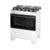 Fogao Esmaltec Ideal Piso 5 Bocas Com Mesa De Aco Inox e Acendimento Automatico Branco