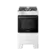 Fogao Esmaltec Ideal Top 4 Bocas Com Mesa Em Inox e Acendimento Automatico Branco Bivolt