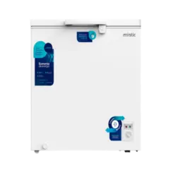 Freezer Mystic MYFZ201L 199 Litros Horizontal Dupla Funcao Branco 127V