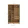 Roupeiro Kappesberg MDF 2 Portas 2 Gavetas Com Espelho Off White Canela