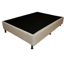 Base Cama Americana Casal Pelmex 138x188 TBege Rustic 01060036