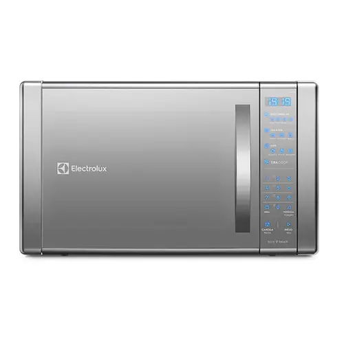 Micro-Ondas Electrolux 31 Litros Painel Touch On Glass Funcao Grill Inox 127V