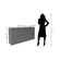 Buffet Cimol Lia 4 Portas 3 Prateleira em MDF Off White