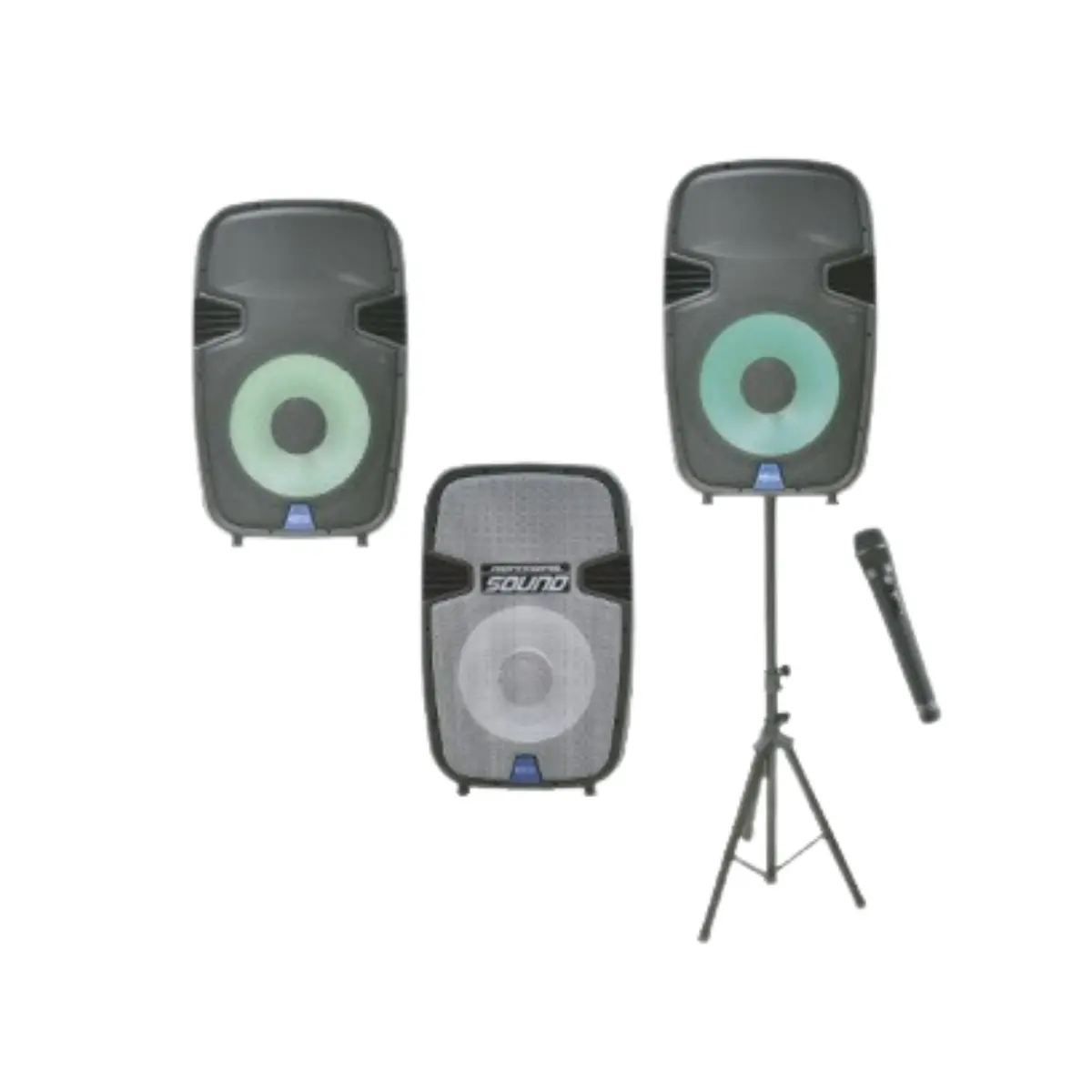 Caixa Amplificada Mystic MY-PS505T 120W Bluetooth Preto