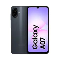 Smartphone Samsung Galaxy A07 Com Tela 6.7" 128GB/4G Octa Core Android Preto