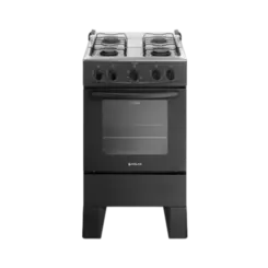 Fogao Piso Atlas 4 Bocas 300001764 Acendimento Manual Preto