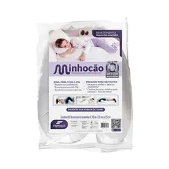 Travesseiro Fibrasca Anatomico De Corpo Minhocao 21x150 cm Branco