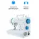 Maquina de Costura Portatil Elgin Genius Plus 31 Pontos Overlock Duplo 3 Posicoes de Agulha Branco 127V