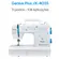 Maquina de Costura Portatil Elgin Genius Plus 31 Pontos Overlock Duplo 3 Posicoes de Agulha Branco 127V